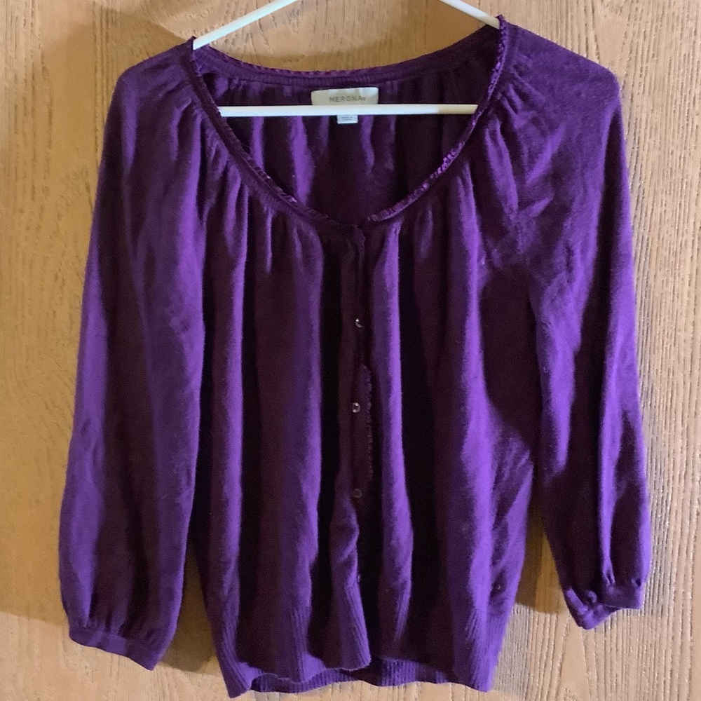 Merona Cardigan Size Medium
